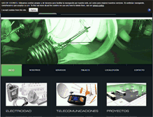 Tablet Screenshot of electricidadfemar.com